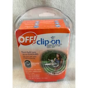 Off Clip On Fan Circulated Mosquito Repellent Unit With 1 Refill New Sealed